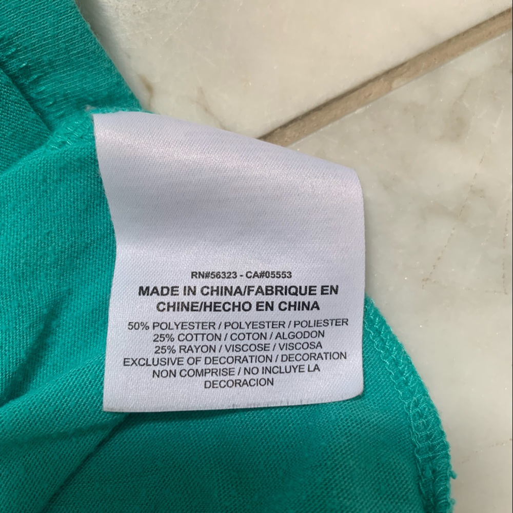 Nike Teal Racerback Top - Picture 5 of 5